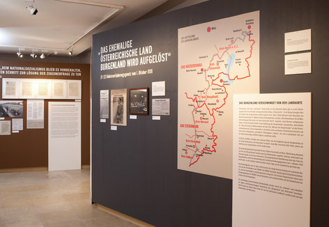 Ausstellung "Schicksalsjahr 1938 – NS-Herrschaft im Burgenland" im Landesmuseum