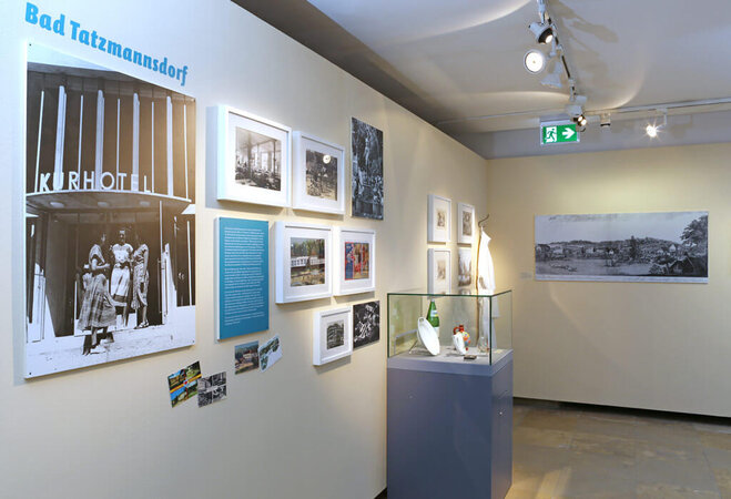 Ausstellung "Heilende Schätze aus der Tiefe - 400 Jahre Gesundheitstourismus im Burgenland" im Landesmuseum