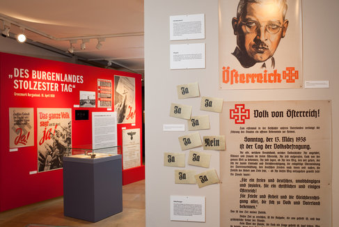 Ausstellung "Schicksalsjahr 1938 – NS-Herrschaft im Burgenland" im Landesmuseum