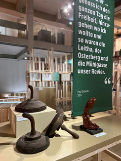 Ausstellung "Der Fluss als Grenze" im Landesmuseum Burgenland