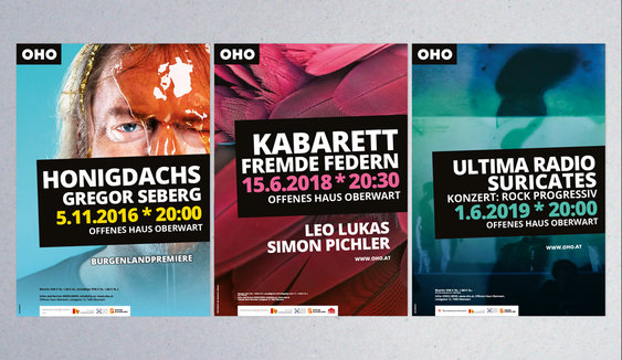 Corporate Design / Offenes Haus Oberwart / Adebar 2014