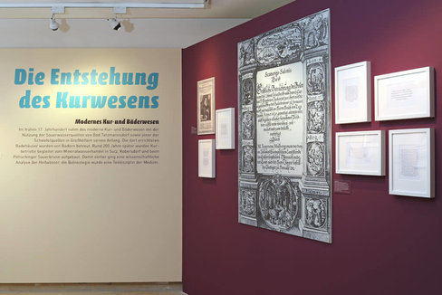 Ausstellung "Heilende Schätze aus der Tiefe - 400 Jahre Gesundheitstourismus im Burgenland" im Landesmuseum