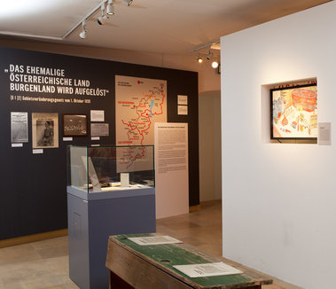 Ausstellung "Schicksalsjahr 1938 – NS-Herrschaft im Burgenland" im Landesmuseum