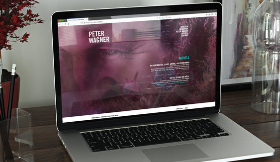 Webdesign / Peter Wagner / Adebar 2018