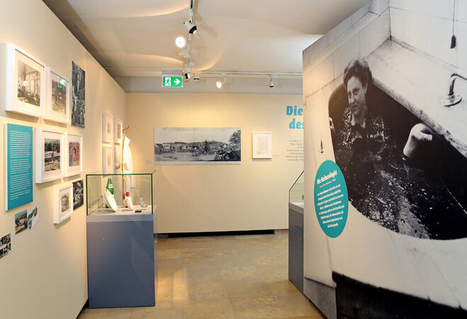 Ausstellung "Heilende Schätze aus der Tiefe - 400 Jahre Gesundheitstourismus im Burgenland" im Landesmuseum