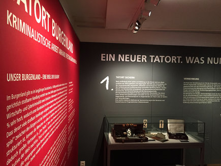 Ausstellung "Tatort Burgenland"