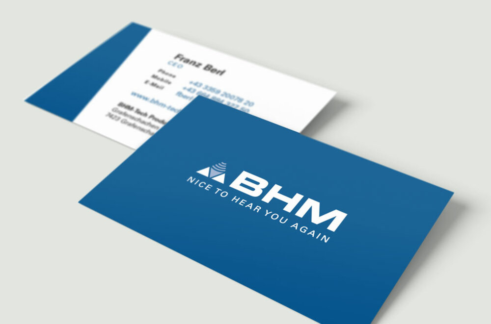 BHM Positionierung und Redesign