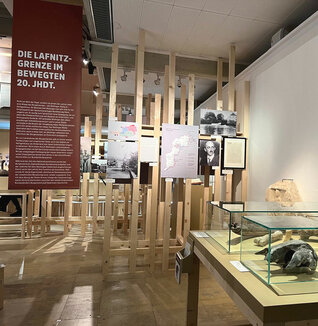 Ausstellung "Der Fluss als Grenze" im Landesmuseum Burgenland