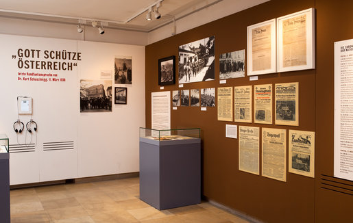 Ausstellung "Schicksalsjahr 1938 – NS-Herrschaft im Burgenland" im Landesmuseum