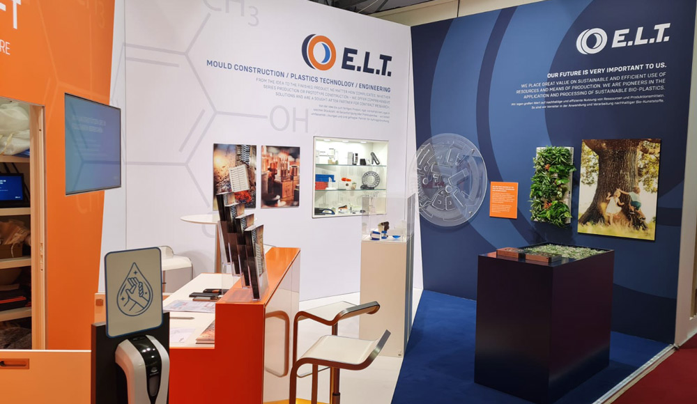 E.L.T. Messestand Fakuma 2021