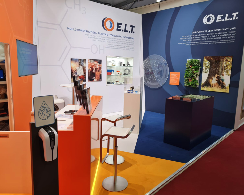 E.L.T. Messestand Fakuma 2021