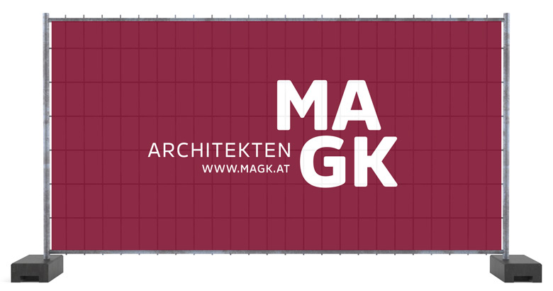 MAGK Architekten / Bauzaunblende