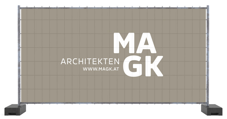 MAGK Architekten / Bauzaunblende